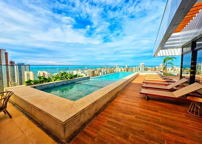 Studio No 27º Andar Recem Inaugurado No Beach Class Meireles!!!